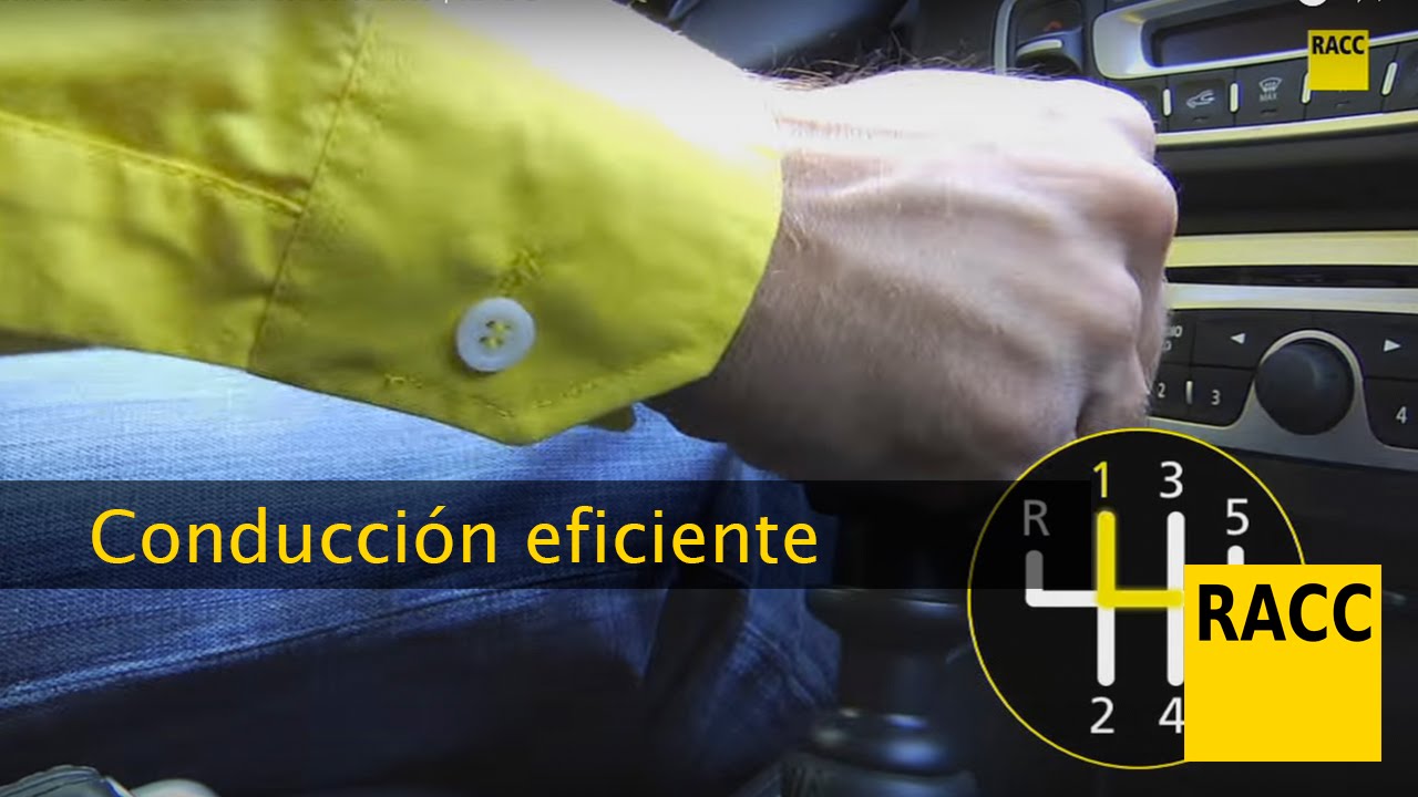Conducción eficiente. Cambio de marchas a bajas revoluciones