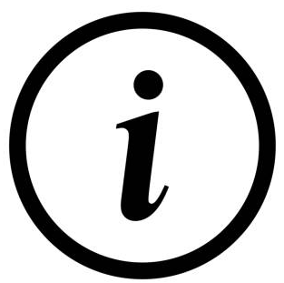icono de información