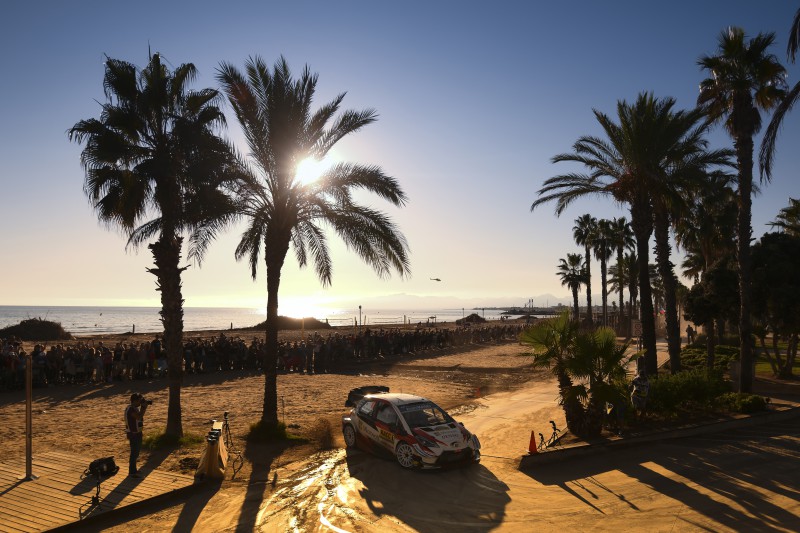 Los tramos urbanos en Salou siempre son espectaculares