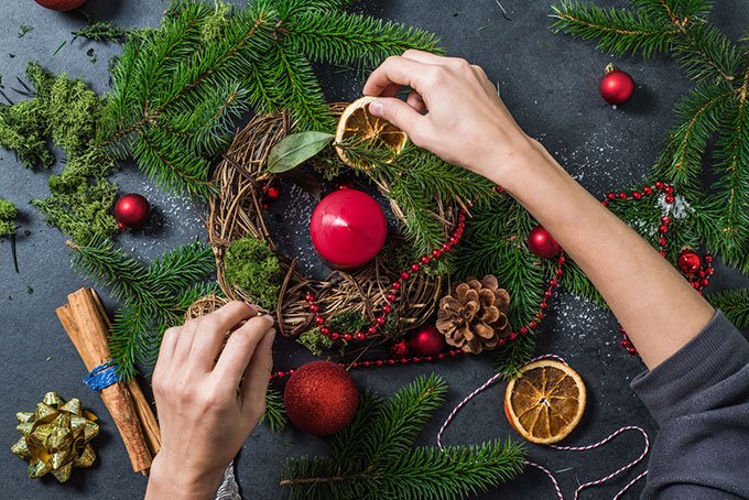 arbre de Nadal reciclat