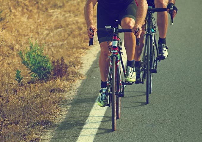 Circular en grup en bicicleta