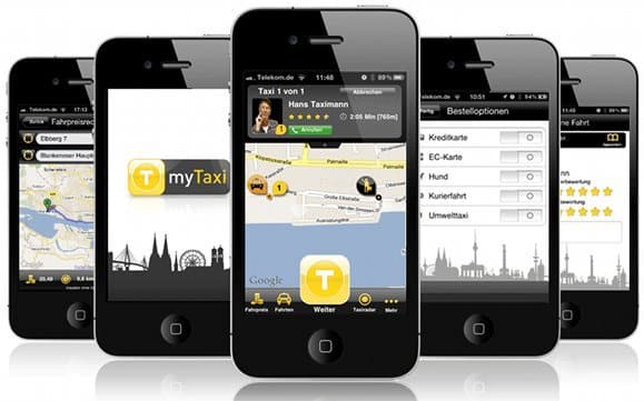 APPs de reserva de taxis