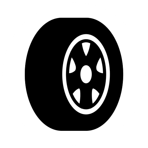 Rueda Icono de un neumático