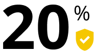 20%