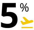 5%