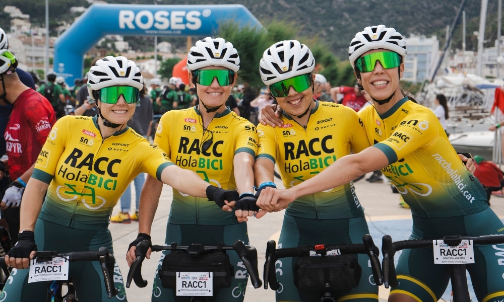 El RACC HolaBICI Team, finisher de la Transpyr